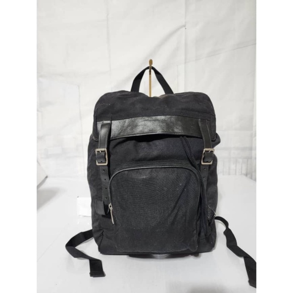Authentic Saint Laurent Hunting Backpack Black - Picture 1 of 12